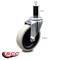 Service Caster 4 Inch Thermoplastic Rubber Wheel 1-1/8 Inch Expanding Stem Caster SCC SCC-EX05S410-TPRS-118 - alternate 5